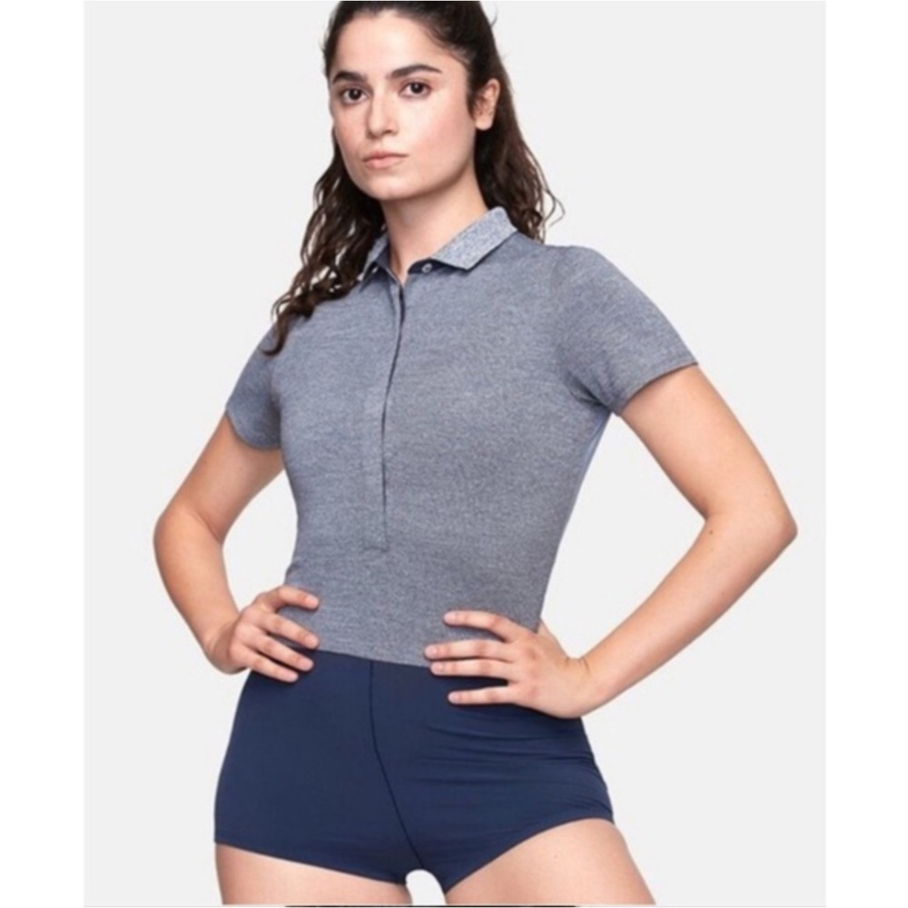Outdoor Voices Players Polosuit Romper Navy S